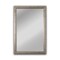 CHLOE Lighting CHLOE's Reflection Contemporary Silver Finish Rectangle Framed Wall Mirror 35" Width